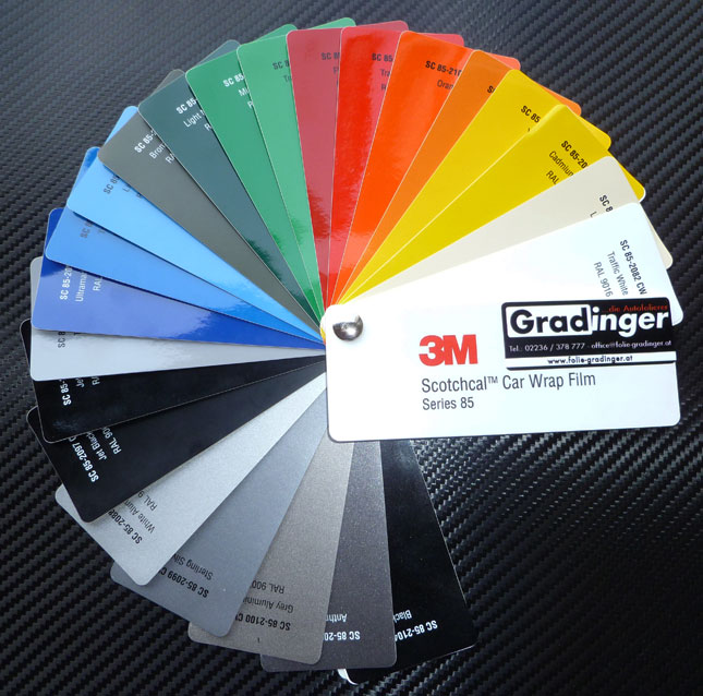 3M Scotchcal Car Wrap Film Serie 85 3M Scotchcal Car Wrap Film Serie 85